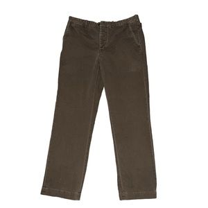 Polo Ralph Lauren Vintage Wash 5-Button Brown Pants Men’s Size 34x34